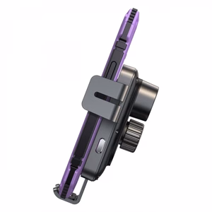 Automobilinis laikiklis Joyroom ZS219 juodas / automatinis užraktas (belaidis įkrovimas 15W) (nemagnetinis / lipnusis kilimėlis)