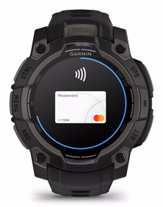 Garmin Instinct 3 AMOLED išmanusis laikrodis juodas
