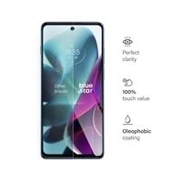 Apsauginis stiklas (m) - mėlynas Motorola G200/G100/G60/G60s/G51 5G/G9 Power