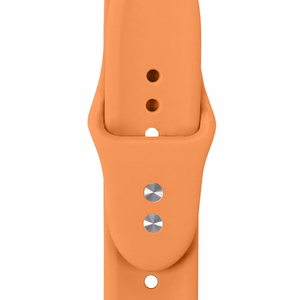 Crong Liquid Apple Watch dirželis, 38/40/41/42 mm, oranžinis