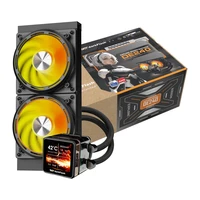 CPU water cooling DE240 (juodas)