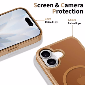 Tech-Protect BasicMag MagSafe deklas, skirtas iPhone 17 - Rudas