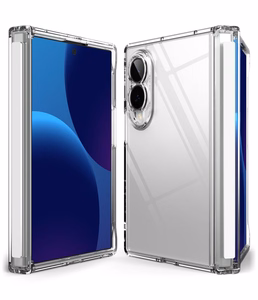 Ringke Fusion Flap dėklas, skirtas Samsung Galaxy Z Fold 8 – skaidrus