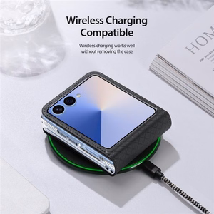 Dėklas Dux Ducis "Bril" Samsung F741 Z Flip6 juodas