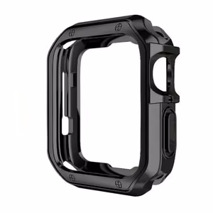 Minkštas tvirtas dėklas laikrodžiui Apple Watch 42 mm (Series 10) - juodas