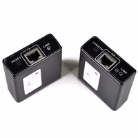 Techly IDATA EXT-E70 vaizdo ir garso signalų ilgintuvas AV siųstuvas ir imtuvas Juoda