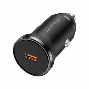 Blavec Automobilinis įkroviklis BS-01C-C Road - Type C - PD 20W su Type C to Type C cable (CCBS01CCR-CB) juodas