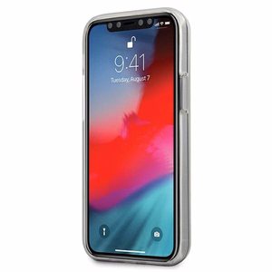 Guess GUHCP12SPCUMPTPI iPhone 12 mini 5.4" розовый/розовый жёсткий чехол Metallic Collection