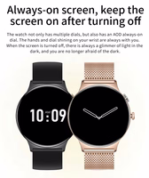 Išmanusis laikrodis (m) Blavec M-01 Vesta HD AMOLED Voice Call (SWM01-B) - juodas (m)