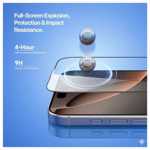 Grūdintas stiklas Dux Ducis TG Quick-Fit Apple iPhone 16 Pro Max (Blister)