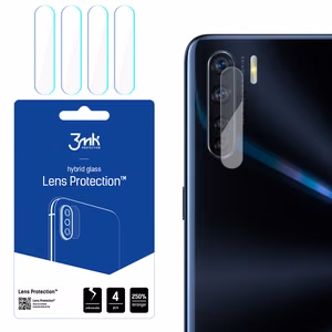 Hibridinis stiklas 3MK Hibridinis stiklas kameros OPPO A91 skirtas kamerai 4 vnt.