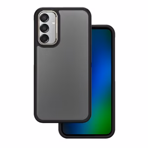 Crystal Black dėklas telefonui Samsung Galaxy M15 5G pilkas
