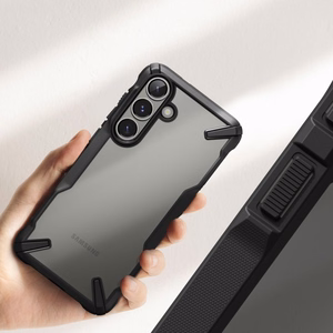 Ringke Fusion X dėklas telefonui Samsung Galaxy S25+ - juodas