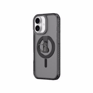 AmazingThing Titan Pro Grip Ring rinkinys dėklas telefonui iPhone 17, suderinamas su MagSafe - juodas
