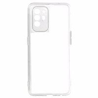 Itin plonas 1mm dėklas telefonui Oppo Reno 5Z 5G permatomas