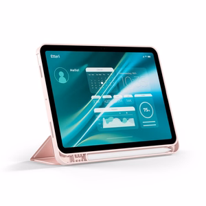 Etteri dėklas planšetei Apple iPad 10.2' šviesiai rožinis