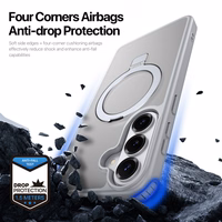 Dėklas Dux Ducis Yind Magnetic Stand Samsung S947 S26 Plus pilkas