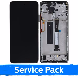 LCD ekranas suderinamas su Xiaomi Mi 10T Lite 5G su rėmeliu / Atlantic Blue / (Service Pack)