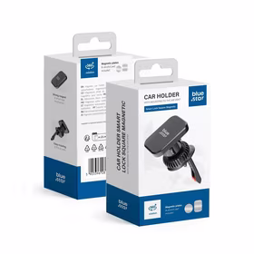 BLUE STAR magnetinis automobilio laikiklis oro ventiliacijai SMART LOCK SQUARE MAGNETIC juodas