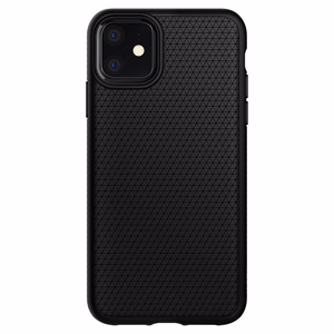 Spigen Liquid Air dėklas iPhone 11 - matinis juodas