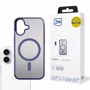Чехол 3mk Frosty MagCase для iPhone 17 - фиолетовый