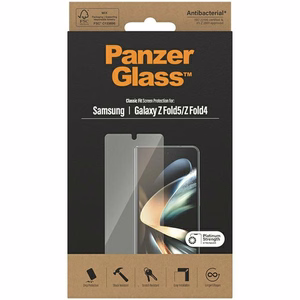 PanzerGlass Classic Fit antibakterinis stiklas Samsung Galaxy Z Fold 5 / Z Fold 4