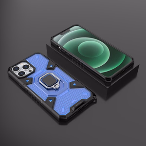 Dėklas "Capsule Ring Case" skirtas Apple iPhone 13 Pro mėlynas