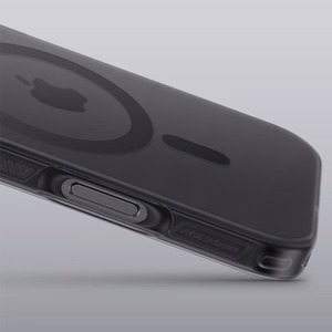 Benks magnetinis Lucid Armor dėklas (B065) Iphone 16 Pro telefonui juodas (su kameros valdymo mygtuku)