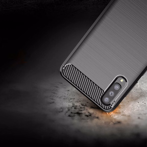 Anglies pluošto dėklas telefonui SAMSUNG Galaxy A70 / A70s - juodas