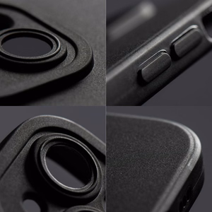 Dėklas iPhone 17 Pro Max / 18 Pro Max (žemas kameros kraštas) Matt 2.0 juodas
