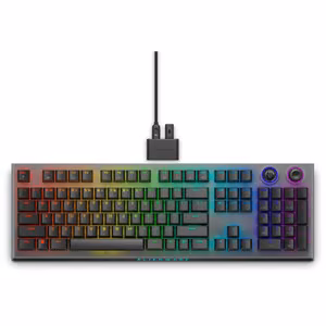 Dell Alienware Tri-Mode AW920K Wireless Gaming Keyboard Wireless Bluetooth RGB LED light Wireless connection US CHERRY MX Red Dark Side of the Moon