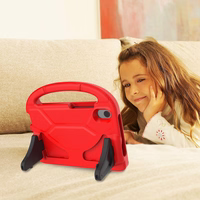 Dėklas Shockproof Kids Samsung X210/X215/X216 Tab A9 Plus 11.0/X230/X235/X236 Tab A11 Plus 11.0 raudonas