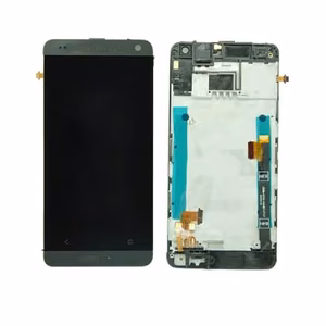 LCD screen HTC One Mini (M4) with touch screen and frame Silver original (used Grade B)