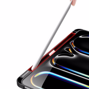 DUX DUCIS dėklas MAGI (m) su pieštuko laikymo vieta skirtas iPad Pro 11 (2024) - juodas (m)