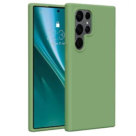 Etteri silikoninis dėklas telefonui Samsung Galaxy S24 Ultra - šviesiai žalias