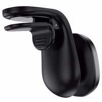 "Borofone" automobilinis laikiklis BH40 Kyle magnetinis, oro ventiliacijos laikiklis, juodas