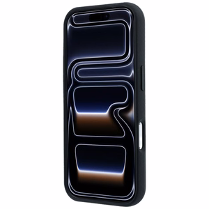 BMW M Quadrille Kevlar dėklas su metaliniu logotipu ir MagSafe, skirtas iPhone 17 Pro Max / 18 Pro Max, juodas