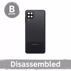 Galinis dangtelis skirtas Samsung A125 A12 / Black / su stikliukais 100% originalus (9/10 naudotas)
