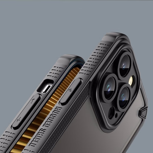 Defender Matt Чехол для iPhone 17 6,3" чёрный