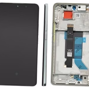 LCD ekranas Xiaomi Poco X7 5G su jutikliniu ekranu su rėmeliu žalias originalus (aptarnavimo pakuotė)