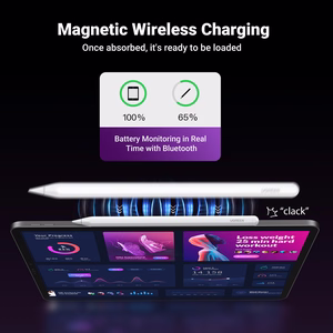 Ugreen LP653 rašiklis su belaidžiu įkrovimu iPad planšetėms - baltas