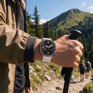 Tech-Protect Iconband Pro dirželis, skirtas „Samsung Galaxy Ultra 47 mm“ – smėlio spalvos