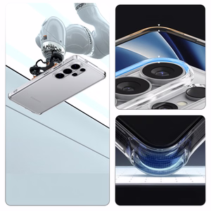 SPIGEN dėklas ULTRA HYBRID skirtas SAMSUNG S26 Ultra crystal clear