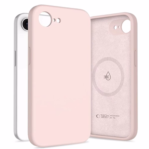 TECH-PROTECT Silikoninis MAGSAFE Iphone 16E / 17E Pink Pearl