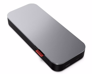 Lenovo Go išorinė baterija 20000 mAh juoda/pilka