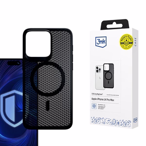3mk COOLing MagCase Dėklas telefonui Apple iPhone 14 Pro Max - juodas