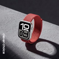 Crong Nylon - Sport Band for Apple Watch 38/40/41/42 mm (Red Fusion)