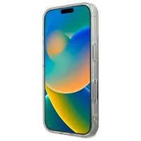 "Guess IML 4G MagSafe" dėklas "iPhone 16 Pro" - rudas