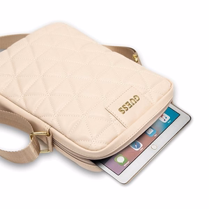 Guess Сумка GUTB10QLPK 10" розовый/розовый Quilted сумка для планшета