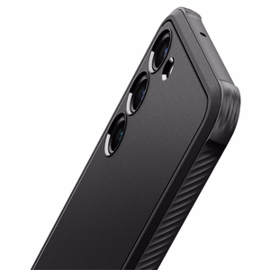 Spigen Rugged Armor dėklas telefonui Samsung Galaxy S23 - matinė juoda